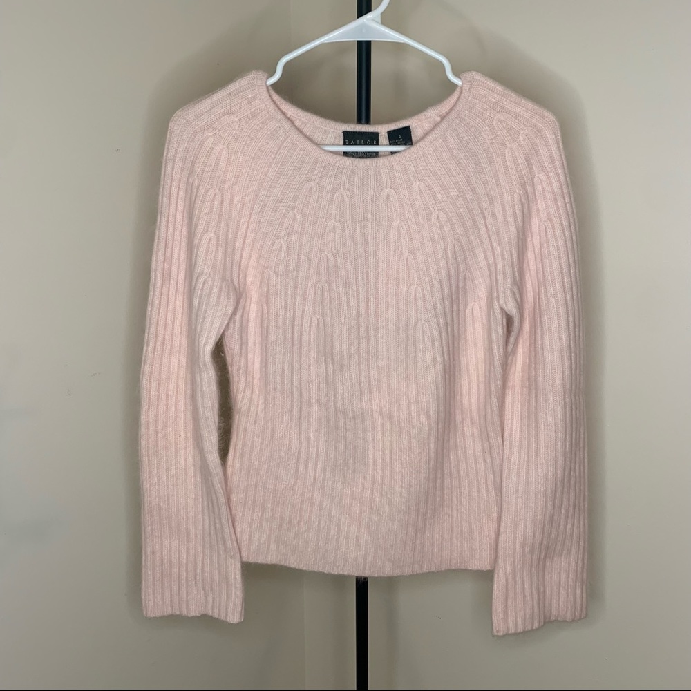 Pink B Moss sweater